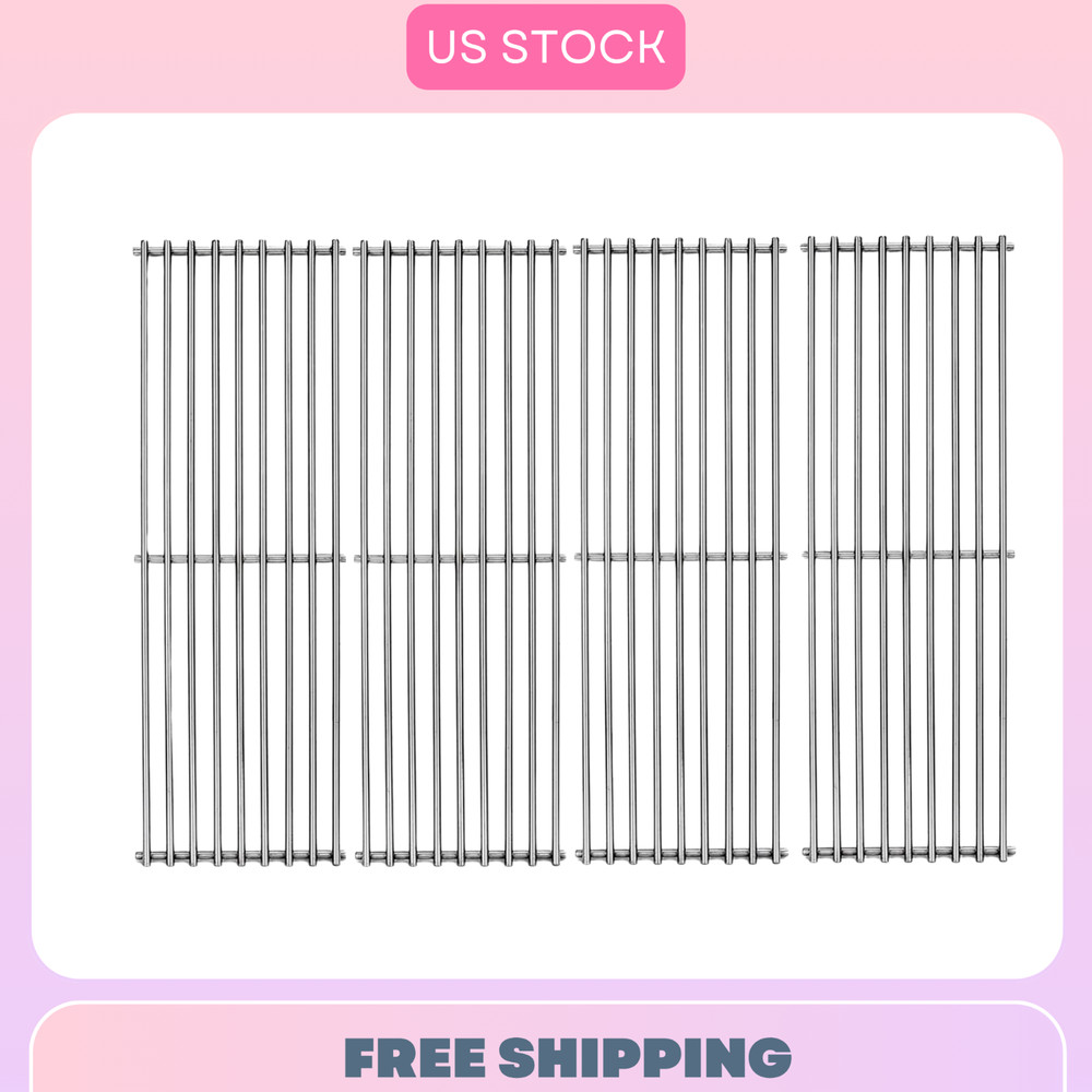 S6602D (4-Pack) 17 3/8″ Stainless Steel Cooking Grid Grates Replacement