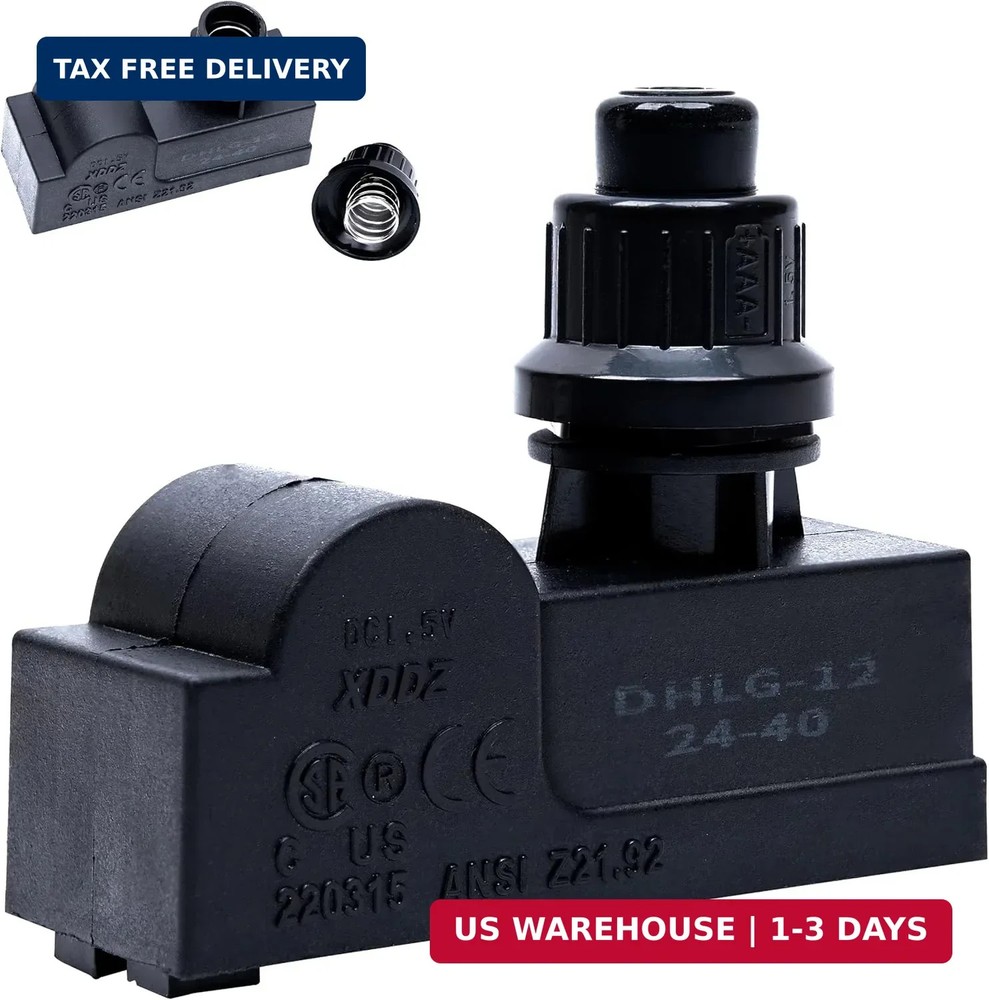 BlueStars DHLG-12 2 Outlet Push Button Grill Ignitor, 2 Outlets Spark Generator