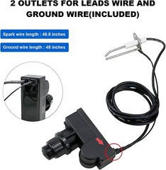 Spark Generator,Fire Grill Pit Igniter,Push Button Ignition Kit for Gas Burner