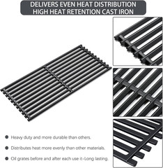 Grill Grates G466-0025-W1A G474-0017-W1 3pk Charbroil Tru-Infrared 463242516 BBQ
