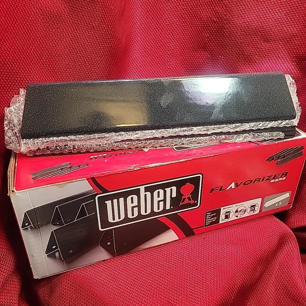 WEBER 15.3″ FLAVORIZER BARS Replacement Set 5 Spirit 300 Spirit II 7636 enameled