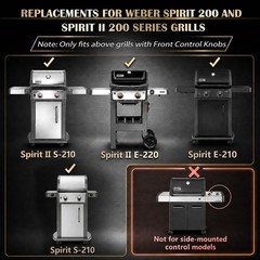 69785 18″Grill 18″-69785, Fits Spirit 200 and II 200 with Front Knobs