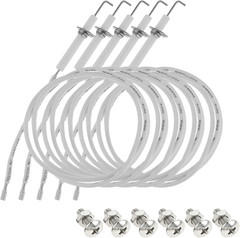 5PCS Grill Igniter Wire Kit & Ceramic Electrode Replacement Parts for BBQ Grillw