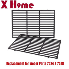 2-PCS 19.5″ Grill Grates for Weber Genesis E-310 E-320 E-330, Replaces 7524 7528