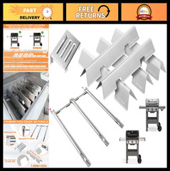 Replacement Grill Parts for Spirit II E310 E320 – Flavorizer Bars, Burner Tubes