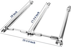 Utheer Grill Parts with 7636 Flavor Bars, 69787 Grill Burner and Ignitor Wire…