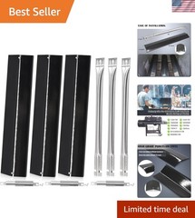 High-Quality Oklahoma Joe Grill Parts: Heat Tent, Burner, and Crossover Tube Set