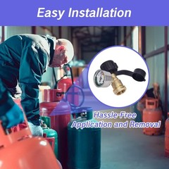 Economical 5-Pack Propane Dust Caps – 1.32” Inner Diameter for Thread Protection