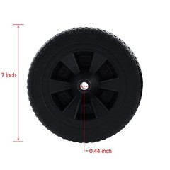 7″ Replacement Grill Wheels for Dyna Glo BBQ – Compatible with DGF493BNP, DGH474