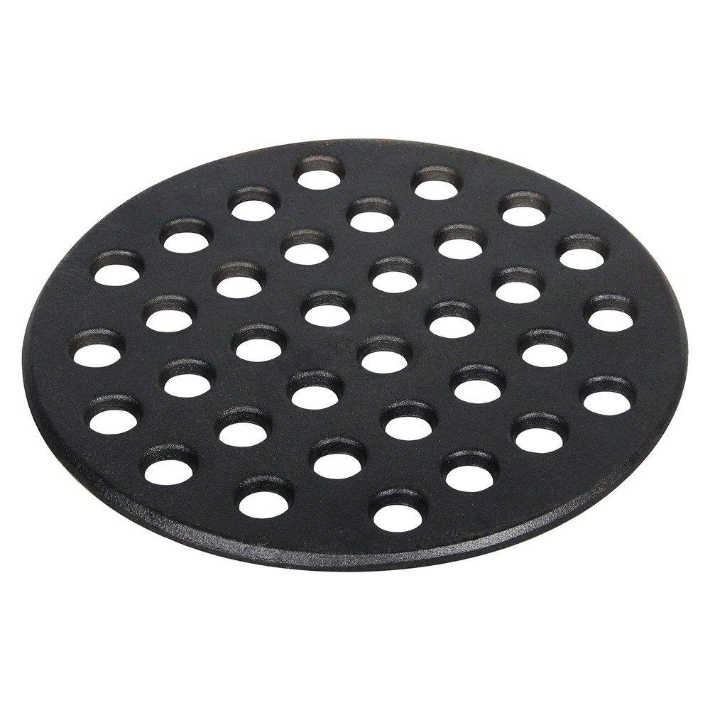 9 Inches BBQ High Heat Cast Iron Fire Grate Fits for Large Kamado Grill Green…