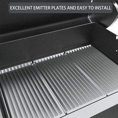 463242516 Emitter Plates 17-1/8 x 24-3/8″ for 3pcs emitter plates, Silver