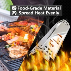 Grill Replacement Parts for 4 & 5 Burner Models – Heat Shield Plates, Burners &