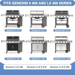 Weber Genesis II Grill Grates 66097 Flavorizer Bars