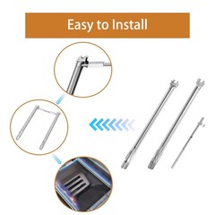 7635 Flavorizer Bars & 69785 Grill Burner Tubes for Weber Spirit 200 & GS4 Sp…