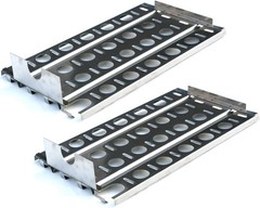 Parts DP114 (2-Pack) Stainless Steel Heat Plates Replacement for Lynx Gas Grill