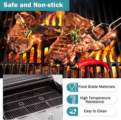 Grill Replacement Parts for Charbroil Advantage 4 Burner 463344116, Cast Iron Gr