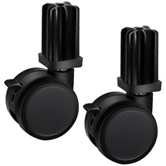Locking Swivel Casters for Weber Gas Grills – Easy 2-Pack Installation