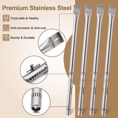 Criditpid Grill Replacement Parts for Charbroil 4 Burner 463242716 463257520 463