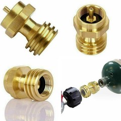 High quality Solid Brass Propane Tank Adapter for Grill Bottle Conversion