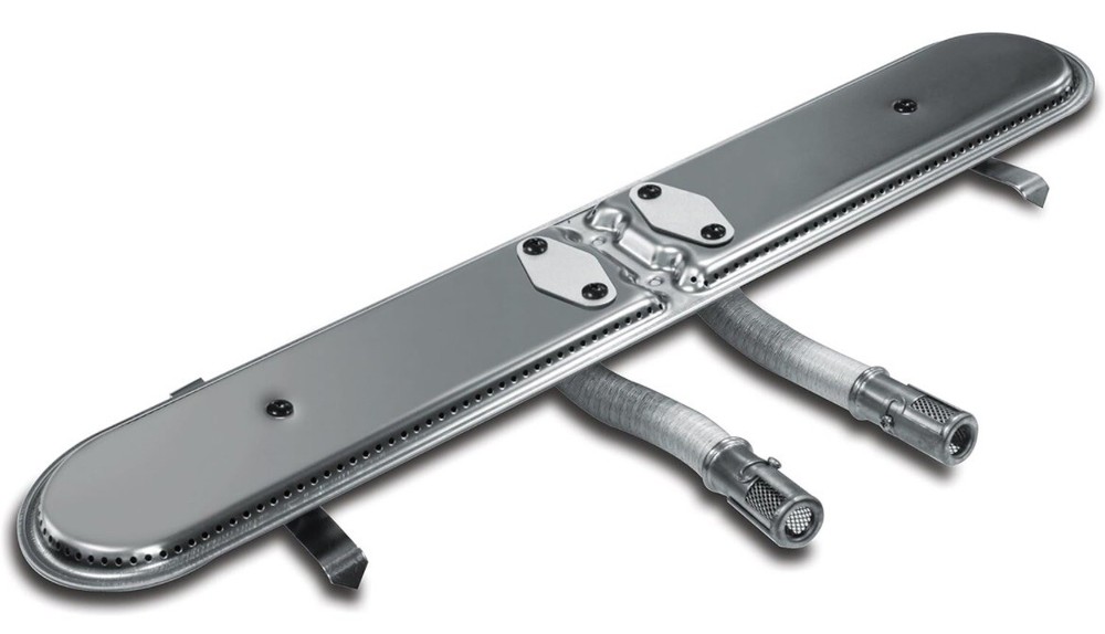 Silver Grill Stainless Steel Bar Burner GrillPro 25819 Universal Fit 19-Inch
