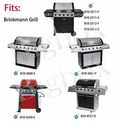 BBQ Gas Grill Burner Tube And Igniter Replacement Parts Kit For Brinkmann 5 Pack