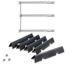69787 Grill Burner & 7636 Flavorizer Bars for Weber Spirit 300 and GS4 Spirit…