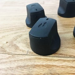 OEM Char-Broil Grill Knob Set 6 Burner Control Knobs Black Gas BBQ Replace Part