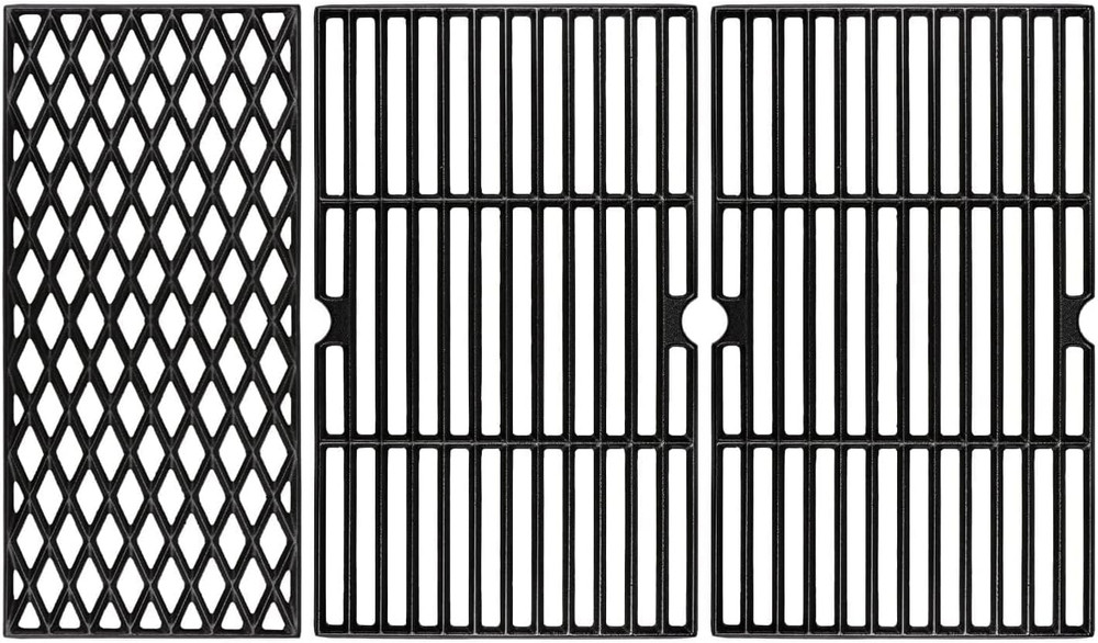 Grill Cooking Grates for Dyna-Glo BBQ DGH474CRP 483 493 70-01-911 Cast Iron 3pcs