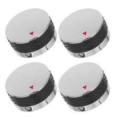 1 Set Gas Stove Knobs Replacement Parts – Metal Kitchen Range Gas Knobs Oven