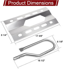 BBQ Grill Replacement Parts for Kirkland 720-0108, 720-0011, Nexgrill 720-0011,