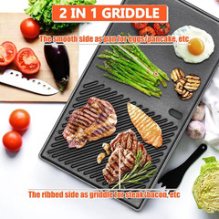 Reversible Griddle Replacement Parts for Weber Genesis II/II LX 400 Series, E410