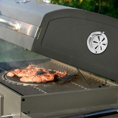 Zelphvt 2 Pcs BBQ Smoker Air Vent Set Closable Vent for Adjusting Airflow Sta…