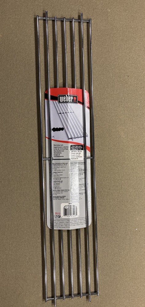 Weber 7513 Gas Grill Factory Warming Rack for Genesis B/C 1000 – 5000 Spirit 700