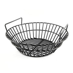 Porcelain Steel Charcoal Ash Basket Fits for Large Big Green Egg Grill, Kamado J