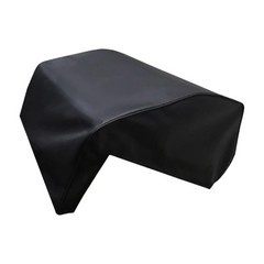 Upgradeds Thick Polyester Barbecue Cover Black Grills Top Cover Universal 42″