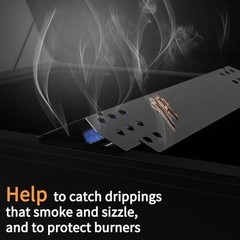 Grill Heat Plates Replacement Parts for Nexgrill 720-0830H, 5 Burner 720
