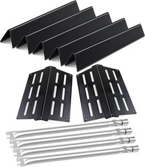 Heat Deflector (2) Burner (4) Flavorizer Bar (5) Weber Grill Genesis 300 Series