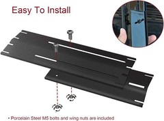 Universal Replacement Heavy Duty Adjustable Porcelain Steel Heat Plate Shield…