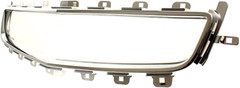Center Grille Trim Compatible with 2008-2012 Chevrolet Malibu Chrome GM1210115