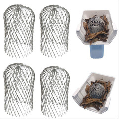 Gutter Guard 3 Inch Expand Aluminum Filter Strainer Stops Blockage Leaves Debris