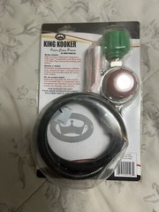 King Kooker 04503 High Pressure Adjustable Regulator with Type 1 Connection