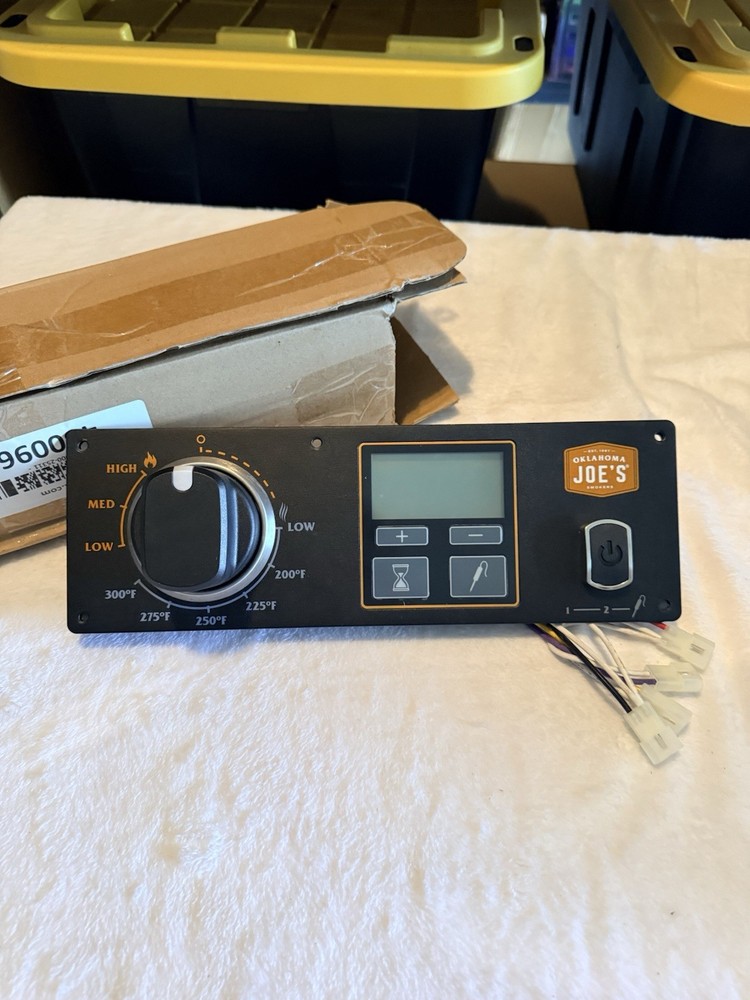 Oklahoma Joes Digital Control Box For Rider Combo Pellet Grills: 16803-04
