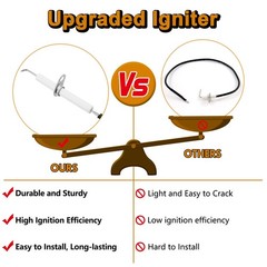 Grill Igniter Replacement Parts for Vermont Castings VM400 Wire Kit Electrode