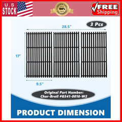 SafBbcue 17 in Cooking Grates Replacement Parts for Charbroil Tru Infrared Gril