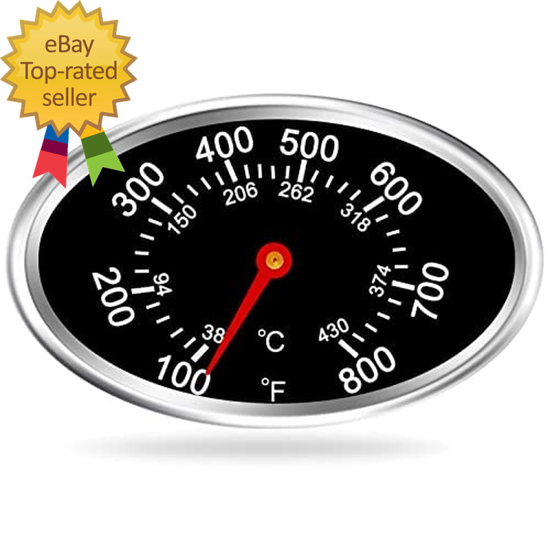 1PC Grill Lid Thermometer Heat Indicator Replacement for Grill Master Nexgrill