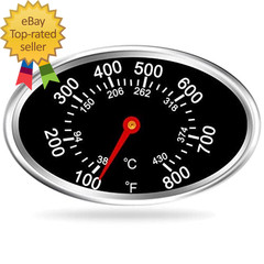 1PC Grill Lid Thermometer Heat Indicator Replacement for Grill Master Nexgrill