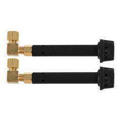 2Pcs 5.11 Inch Cast Iron Jet Burner Pilot Replacement for Commercial Wok Stove