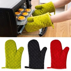 Anti Scald Gloves Insulation Gloves Quilted Cotton Lining Terry Lining