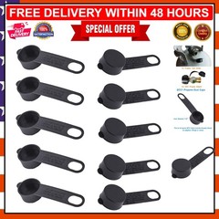 10 Durable Propane Thread Dust Caps with Strap – Protect Filler Valve Threads