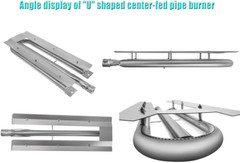 Stainless Steel Burners Grill Parts Replacement Kit for Viking VGBQ in T series